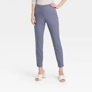 A New Day Women's Skinny Slim High Rise Ankle Length Ankle Pants Stretch