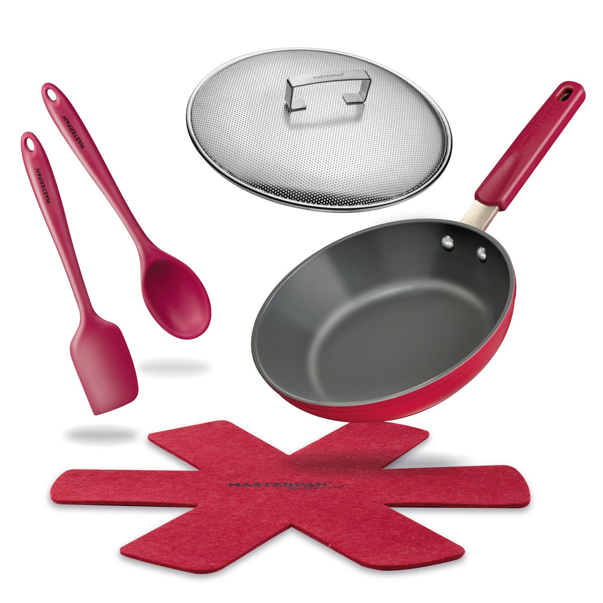 MASTERPAN Ceramic Nonstick Stovetop Oven Frypan & Skillet 9.5"