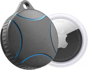 Waterproof-Airtag-Case-Compatible-with-Apple-Airtag-Keychain-Holder-(Blue)-