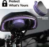 Waterproof Airtag Case Compatible with Apple Airtag Keychain Holder (Purple)