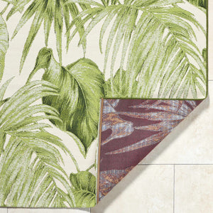 Amirah Green Area Rug