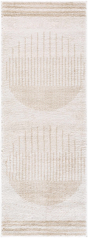Apichu Beige Washable Area Rug