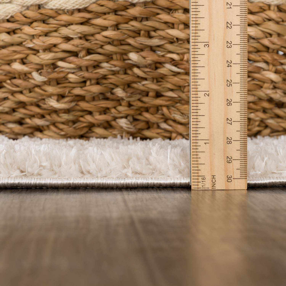 Apichu Beige Washable Area Rug