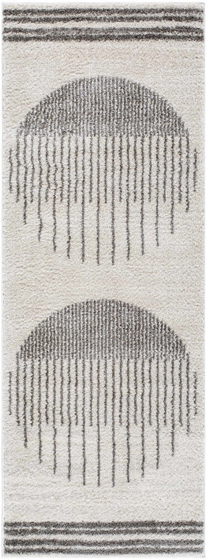 Apichu Charcoal Washable Area Rug