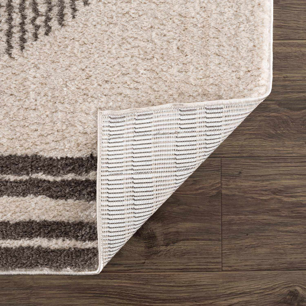 Apichu Charcoal Washable Area Rug