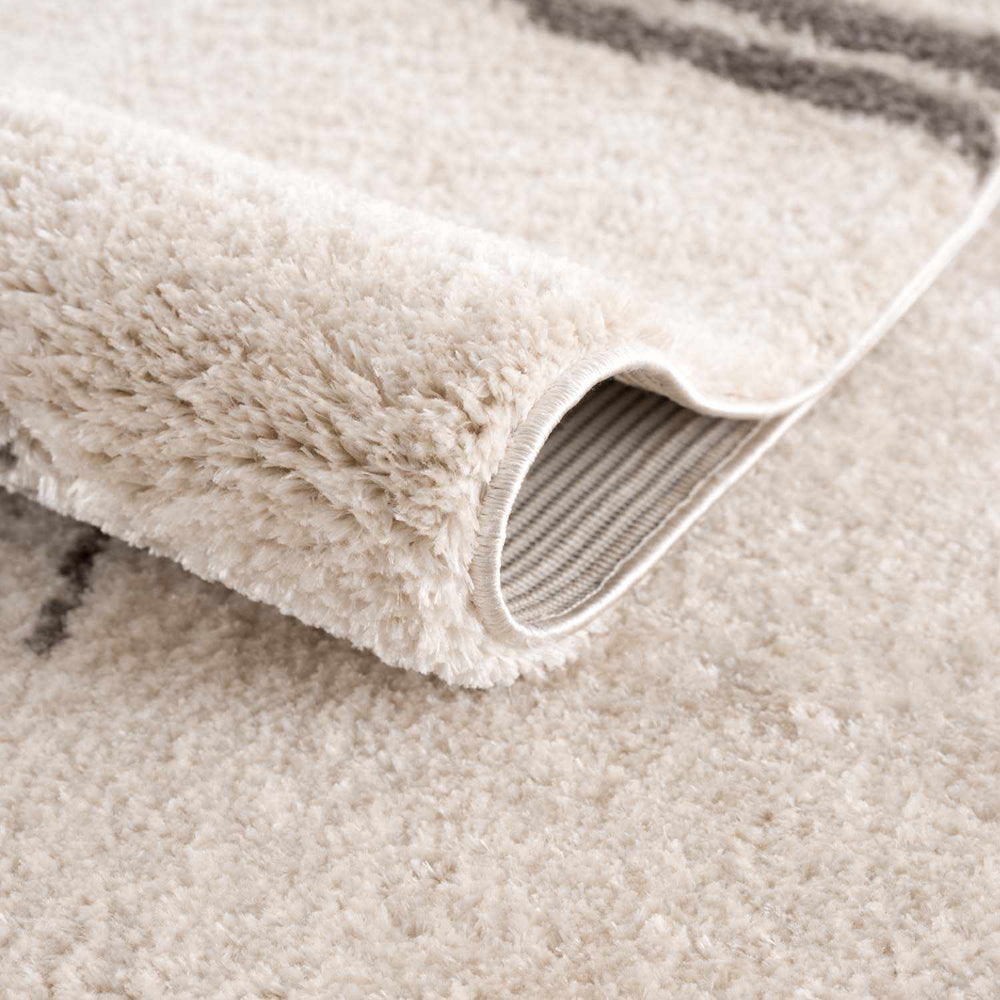 Apichu Charcoal Washable Area Rug