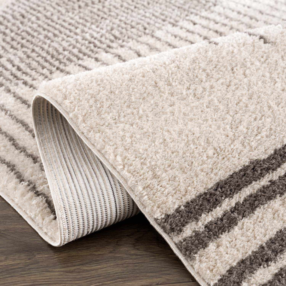 Apichu Charcoal Washable Area Rug