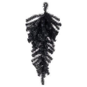 36" Teardrop Swag, 90 Tips: Black