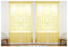 J&V Textiles 4-Pack Value: Solid Sheer Window Curtain Panels