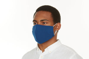 6-Pack: Men's Reusable Machine Washable Masks Mystery (3 Solid + 3 Prints)