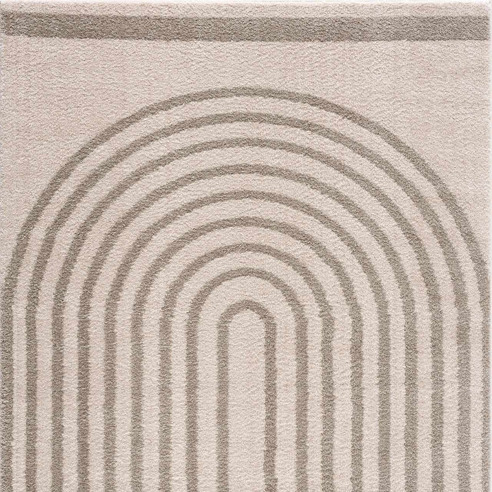 Yasuo Gray Washable Area Rug