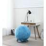 65 Inch Posture Fuzzy Exercise Yoga Ball Chair Set