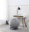 65 Inch Posture Fuzzy Exercise Yoga Ball Chair Set