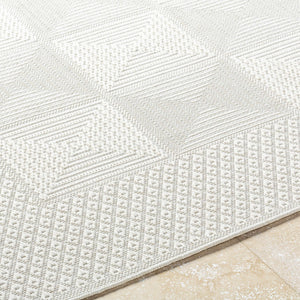 Anabia White Area Rug