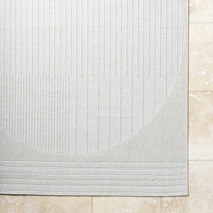 Yuley White Area Rug