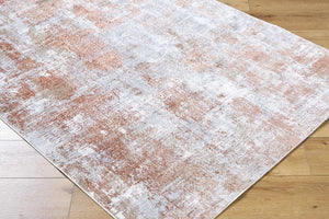 Anitra Brown Washable Area Rug