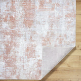 Anitra Brown Washable Area Rug
