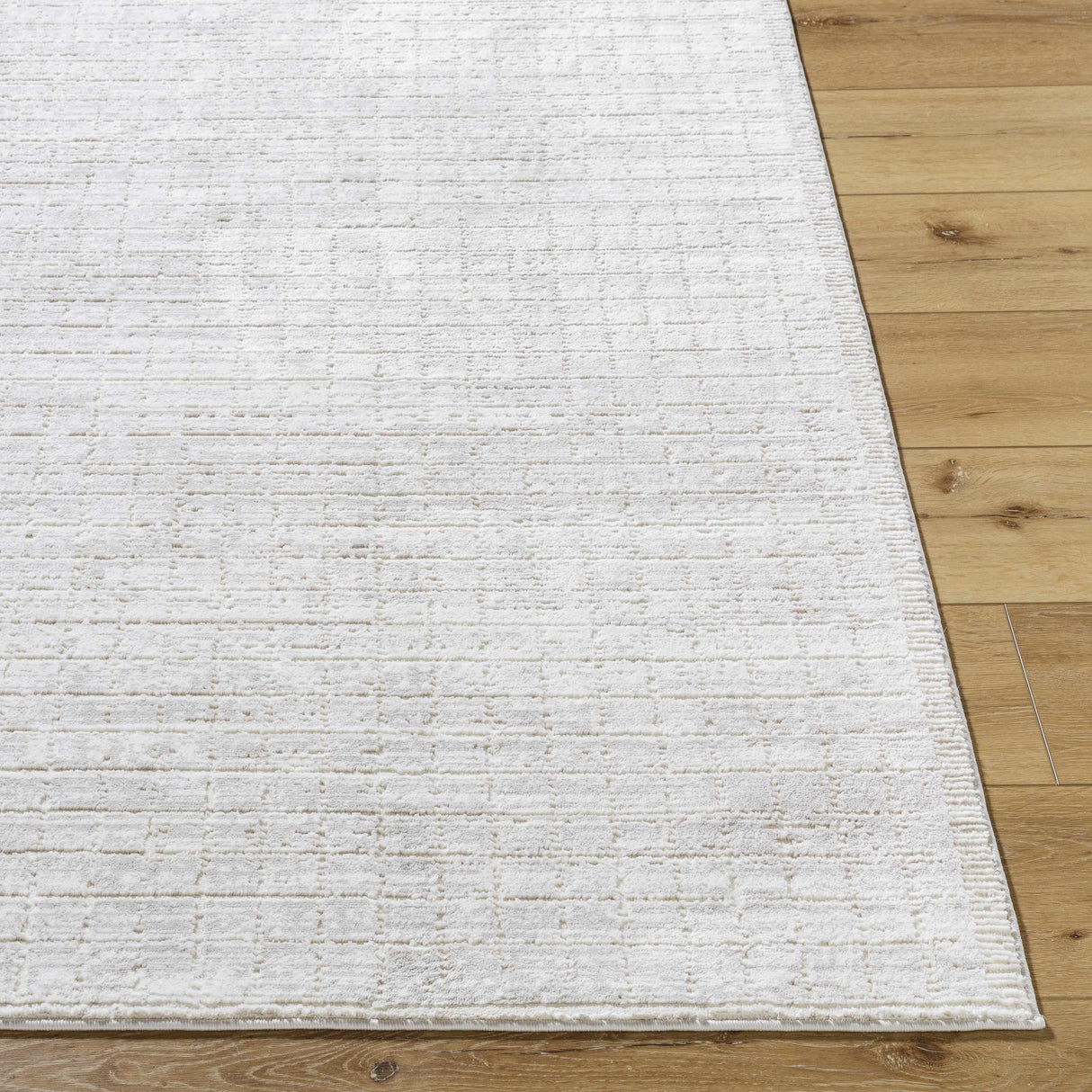 Arnulf 3D Textured Washable Rug