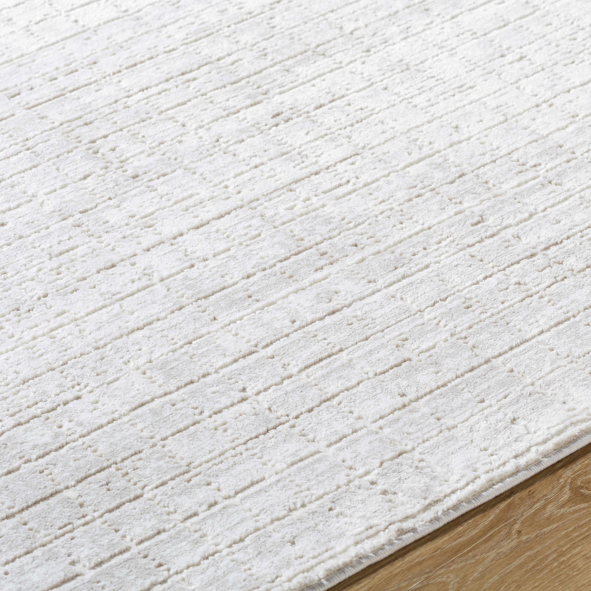 Arnulf 3D Textured Washable Rug