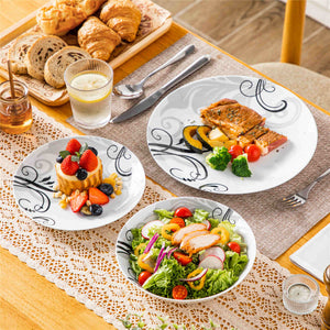 Zoey Round 18 Piece Dinnerware Set