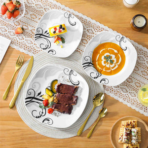 Zoey 18 Piece Dinnerware Set