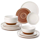 Zora 12 Piece Dinnerware Set