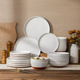 Zora 24 Piece Dinnerware Set
