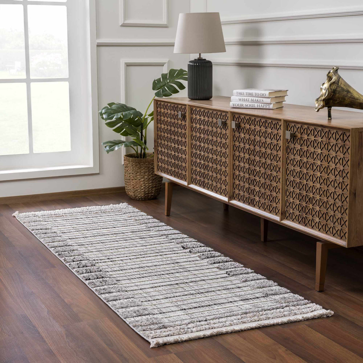 Naivasha Elegant High/Low Area Rug