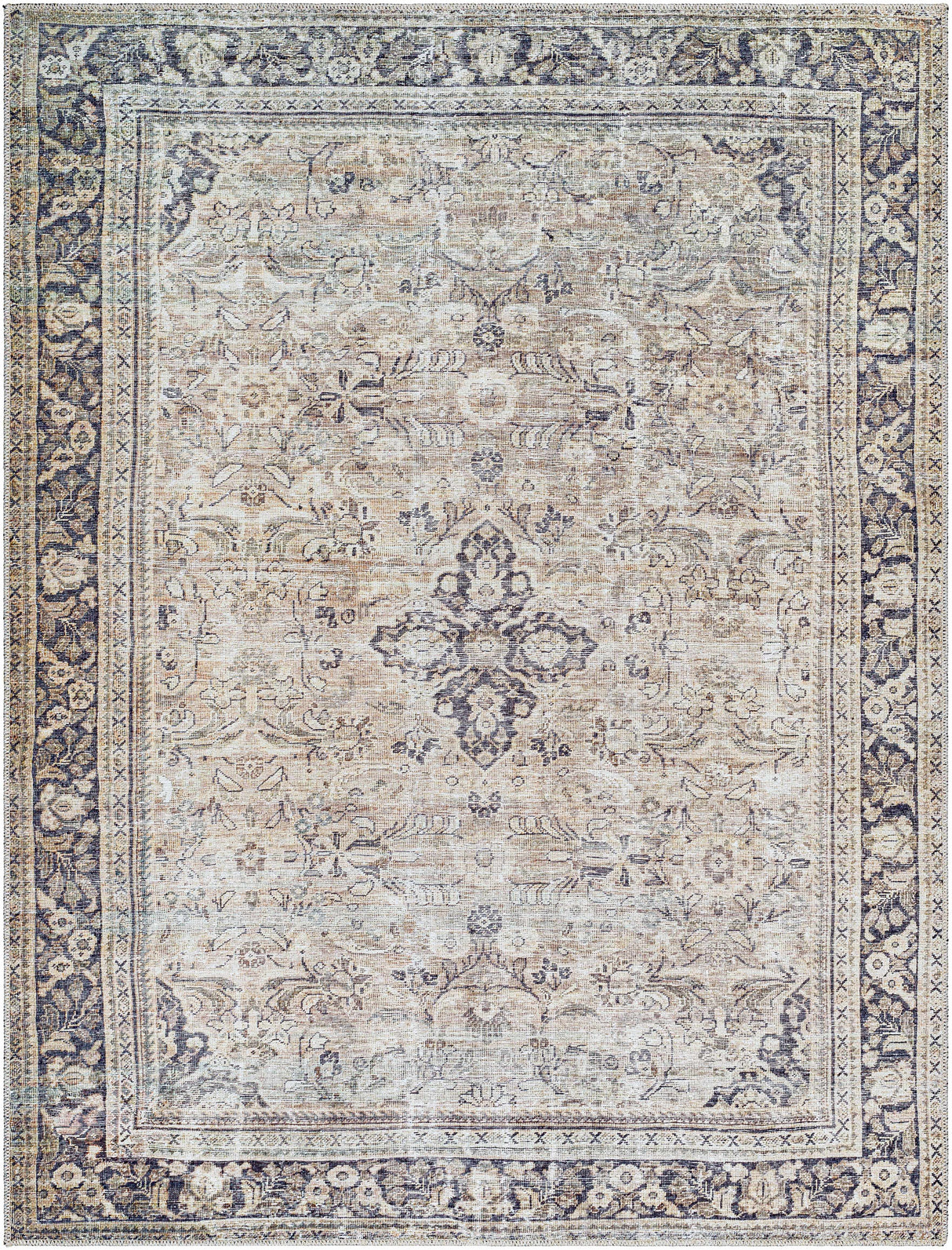 Zeger Washable Area Rug