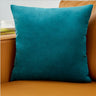 Set of 2 Velvet Solid Colors Throw Pillow covers 4 sizes many colors to choose  2 covers only
