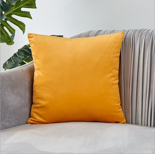 Pack of 1 Velvet Solid Colors Throw Pillow 4 sizes many colors to choose with insert, Teal blue, velvet, 18X18WITH INSERTS – Fancy & Stacy