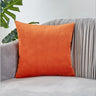 Set of 2 Velvet Solid Colors Throw Pillow covers 4 sizes many colors to choose  2 covers only