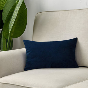 Set of 2 Velvet Solid Colors Throw Pillow covers 4 sizes many colors to choose  2 covers only