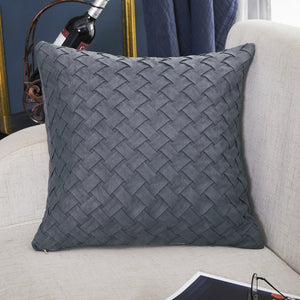 3D Throw pillow  size 18"x18" or 20"x20" set of 2 cover and insert, blue, 3d, 18X18 – Fancy & Stacy
