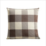 Set of 2 buffalo-check throw pillow covers  size 18"x18"