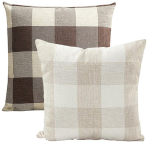 combo Set of 2 Beautiful combination Throw Pillow Covers size 18"x18" Square, well mixed colors of one of each