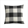Set of 2 buffalo-check throw pillow covers  size 18"x18"