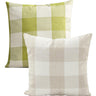 combo Set of 2 Beautiful combination Throw Pillow Covers size 18"x18" Square, well mixed colors of one of each