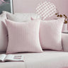 Cross shape Solid Color Throw Pillow  (With 450g Insert) size 18"x18" pack of 1