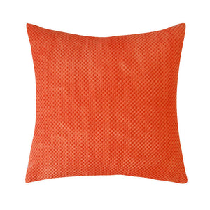 Cross shape Solid Color Throw Pillow  (With 450g Insert) size 18"x18" pack of 1