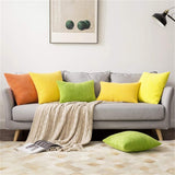 18''x18'' Textured Popcorn Weave Throw Pillow | 10 Colors – Cozy & Modern Solid Design | Couch & Bedroom Accent | Insert Included