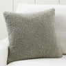 Set of 2 Teddy Faux Fluffy Solid Color Throw Pillows covers size 18"x18"