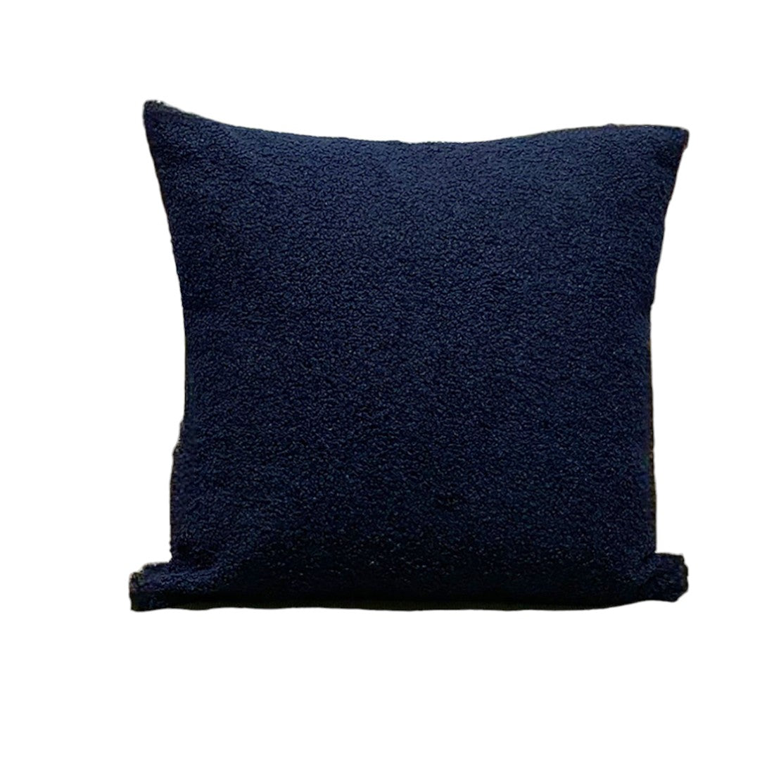 Set of 2 Teddy Faux Fluffy Solid Color Throw Pillows covers size 18"x18"