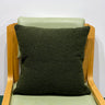 18"x18" Teddy Faux Fluffy Solid Color Pillows (With  Insert)