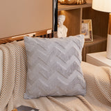 W-shaped Plush Throw Pillow (With  Insert)