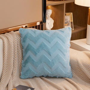 W-shaped Plush Throw Pillow (With  Insert)