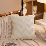 W-shaped Plush Throw Pillow (With  Insert) (Copy)