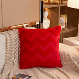 W-shaped Plush Throw Pillow (With  Insert) (Copy)