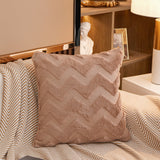 W-shaped Plush Throw Pillow (With  Insert)