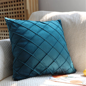 Diamond Cushion Throw Pillows (With Inserts) 18x18 , 12x20 and 20x20 inch pack of 2 throw pillows